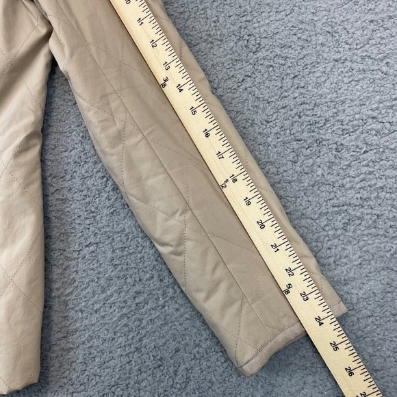 Women's jacket Brooks Brothers Quilted Barn Snap Coat size 8 - Picture 8 of 12